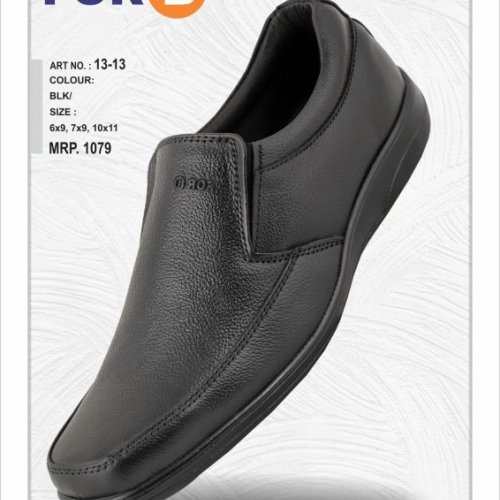 Black Mens Formal Leather Shoes