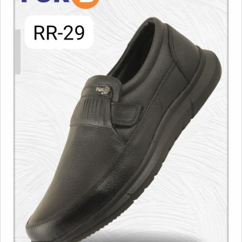 Mens Black Leather Shoes