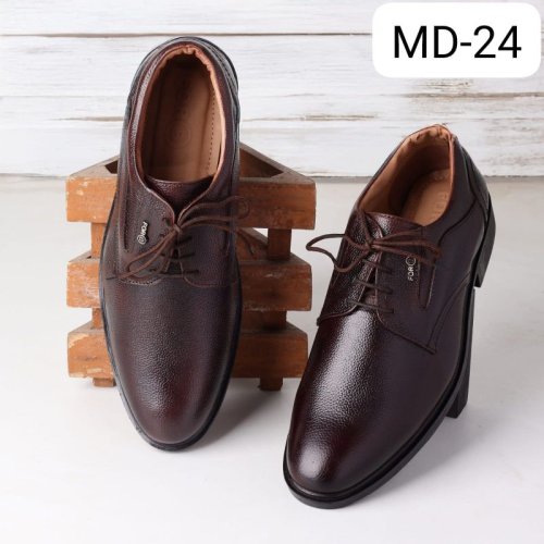Mens Brown Designer Leather Shoes