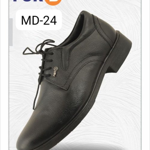 FORB Mens Formal Black Cap Toe Oxford Shoes