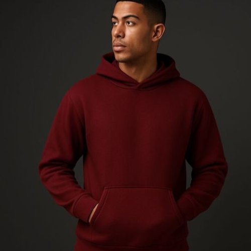 Polycotton Hoodie Without Zipper