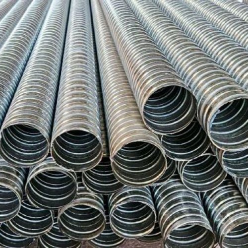 GI Corrugated Duct Pipes