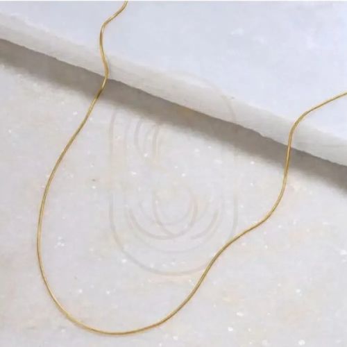 18K Classic Cable Gold Chain