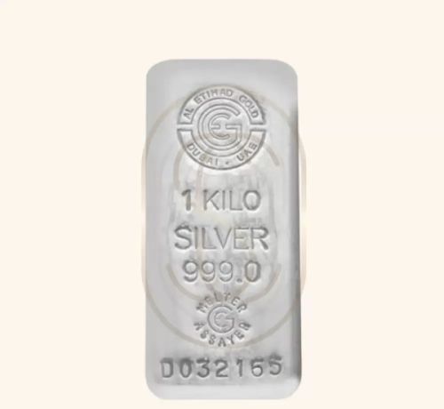 1kg 999.9 Pure Silver Bar