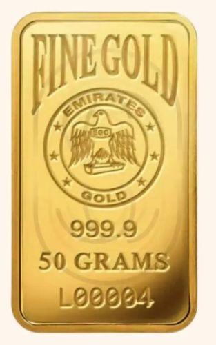 50gm 24k Pure Gold Bar