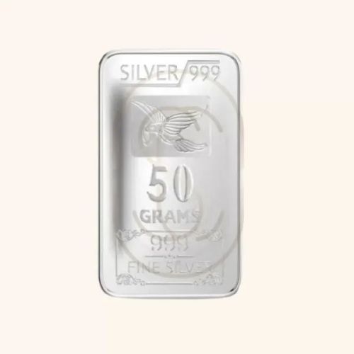 50gm 999.9 Pure Silver Bar