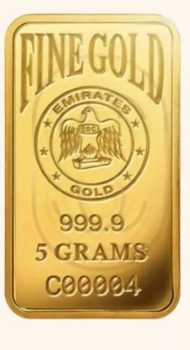 5gm 24k Pure Gold Bar