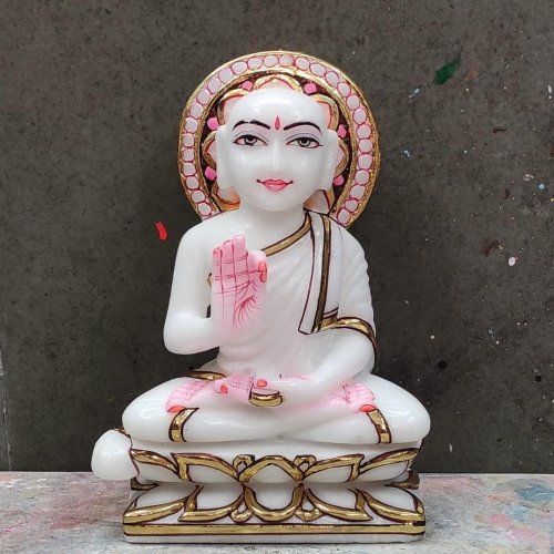 Marble Goutam Swami Moorti