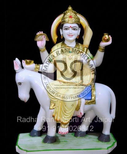 Marble Shitla Mata Statue