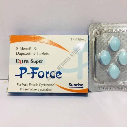 Extra Super P Force Sildenafil Dapoxetine Tablet