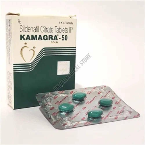 Kamagra Gold 50mg Sildenafil Citrate Tablet