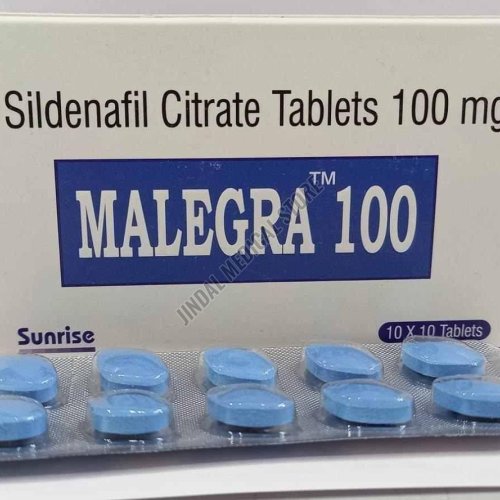 Malegra 100mg Sildenafil Citrate Tablet
