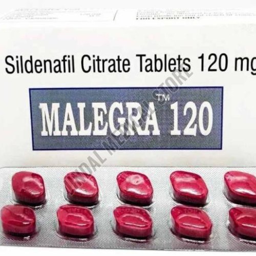 Malegra 120mg Sildenafil Citrate Tablet