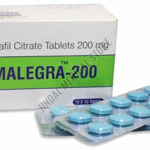 Malegra 200mg Sildenafil Citrate Tablet
