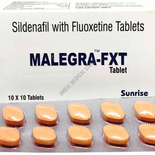 Malegra Fxt Sildenafil Fluoxetine Tablet