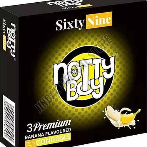 Notty Boy Sixty Nine Extra Thin Banana Flavour Condom