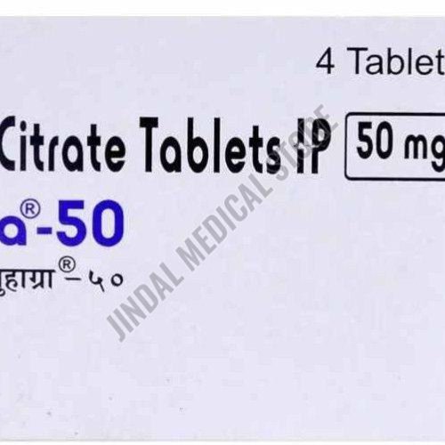 Suhagra 50mg Sildenafil Citrate Tablet