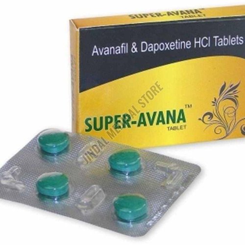 Super Avana Avanafil 200mg Dapoxetine 60mg Tablet