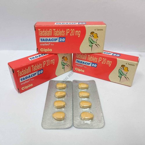 Tadacip Tadalafil 20mg Tablets