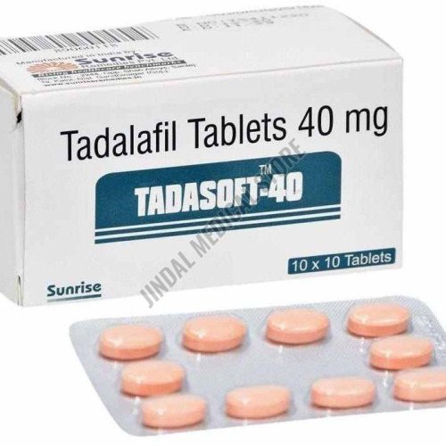 Tadasoft 40mg Tadalafil Tablet