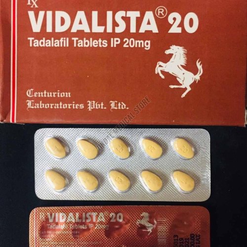 Vidalista 20mg Tadalafil Tablet