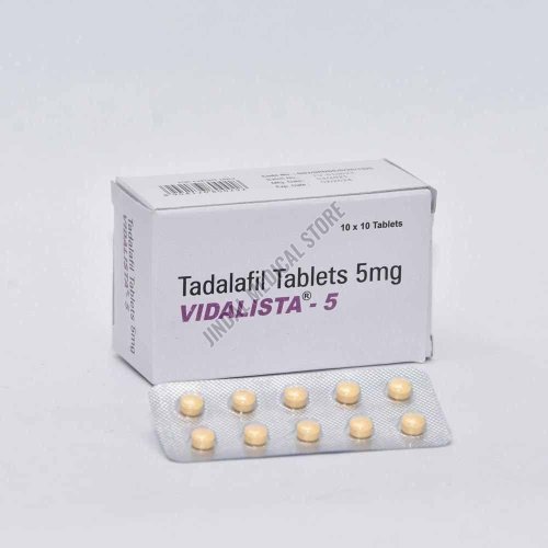 Vidalista 5mg Tadalafil Tablet