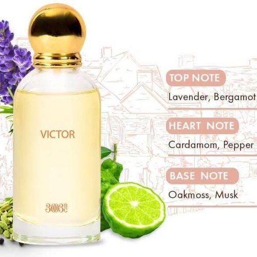 Victor Lavender Citrus Spicy Eau De Parfum