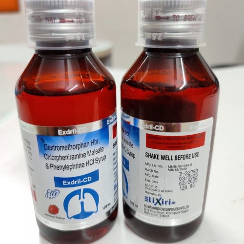 100ml Exdrill-CD Syrup
