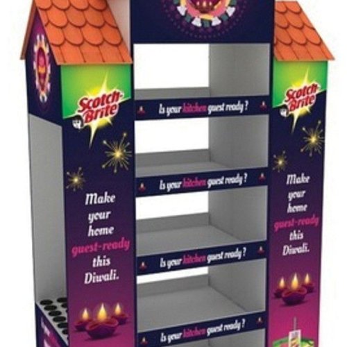 Plastic Floor Standing Display Unit