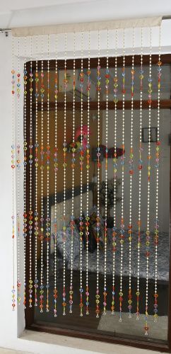 PVC Multicolor Beads Door Hanging Toran
