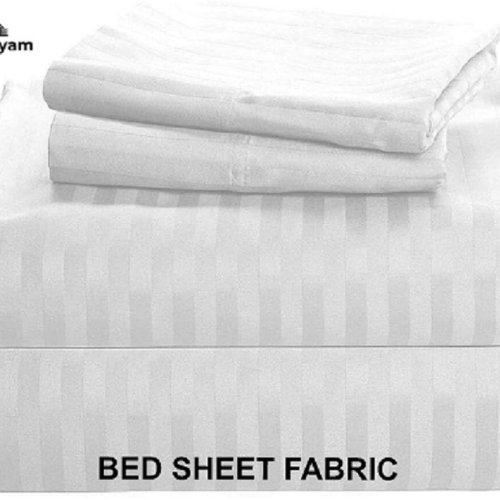 Varenyam Bedsheet Stripe Sateen Fabrics