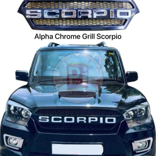 Scorpio Alpha Chrome Grill