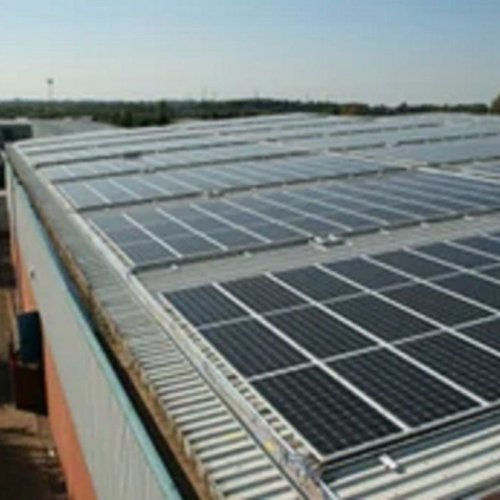 Factory Rooftop Solar Installation Service