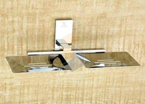 Twilight Brass Double Soap Dish