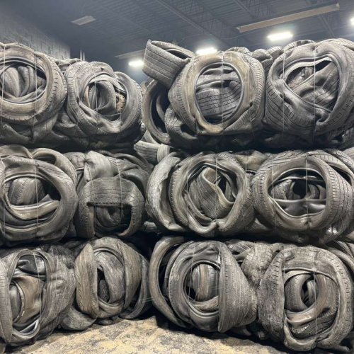 Us Bales Scrap Tyre
