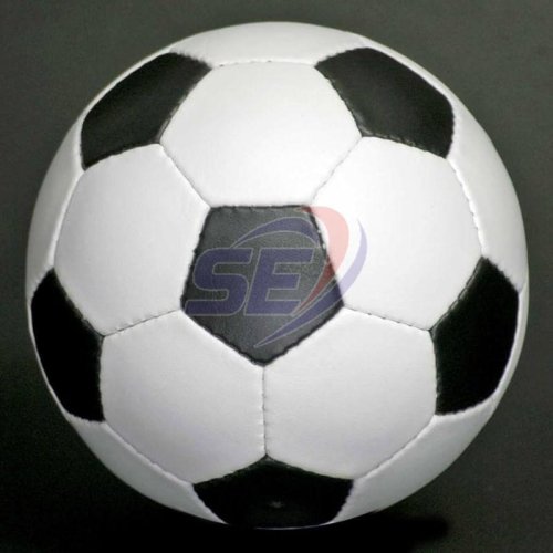 Black &AMP; White PU Football