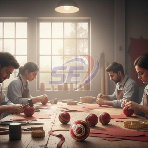 Leather Cricket Ball Third Party Manufacturing Services