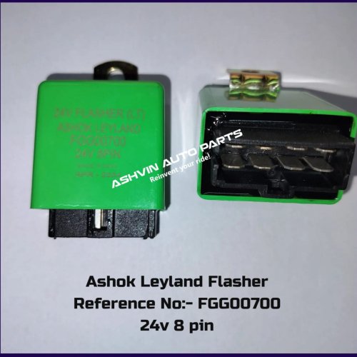 12V 8 Pin Ashok Leyland Sunshine Truck Flasher