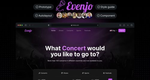 Event Booking Website Designing Service