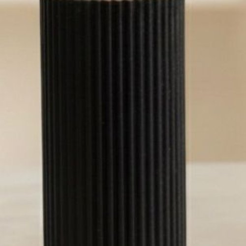 Black Ripped Soy Wax Scented Candle