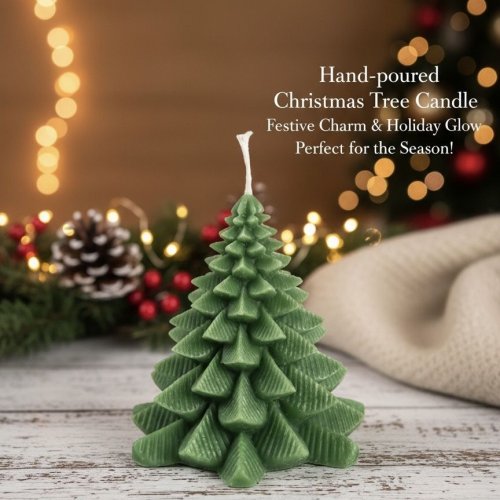 Christmas Tree Shaped Scented Candle
