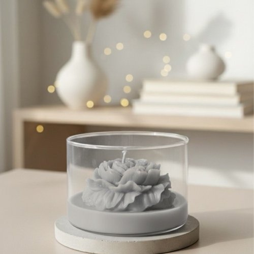 Soya Wax Rose Peony Scented Candle