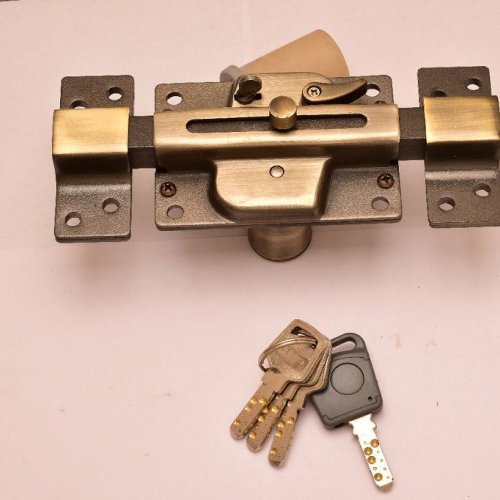 Antique Brass Finish Main Door Lock
