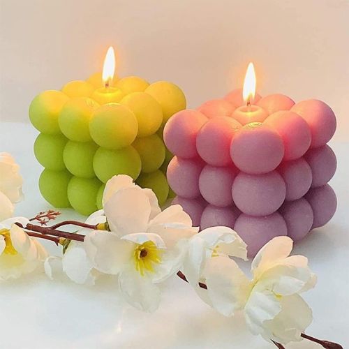 Aurelia Large Bubble Paraffin Wax Candle