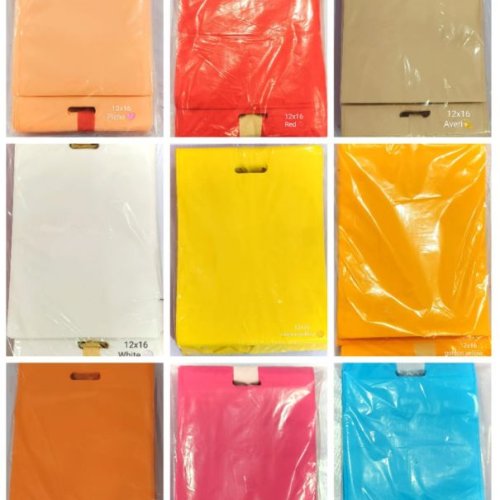 Plain D Cut Non Woven Bag