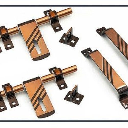 Copper Antique Stainless Steel Aldrop Handle Set