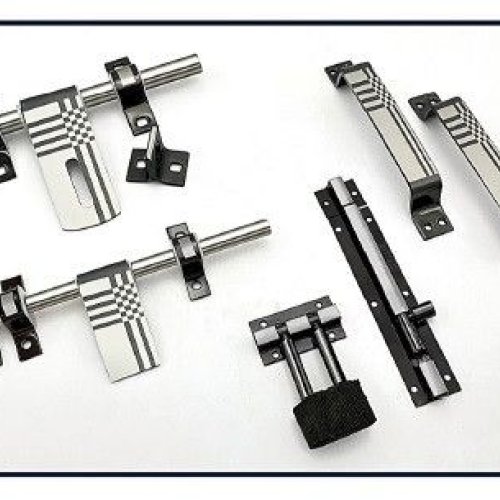 Silver Stainless Steel Door Kits