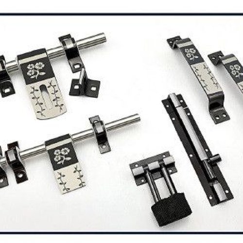 Vintae Silver Stainless Steel Door Kits