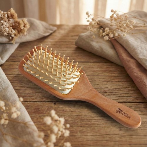 Dgm Bamboo Grande Brush - Pure White Edition