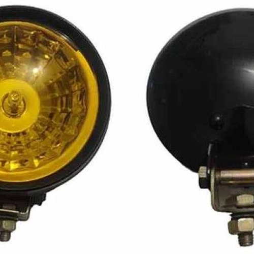 110mm Helogen Yellow Sheet Glass Fog Lamp